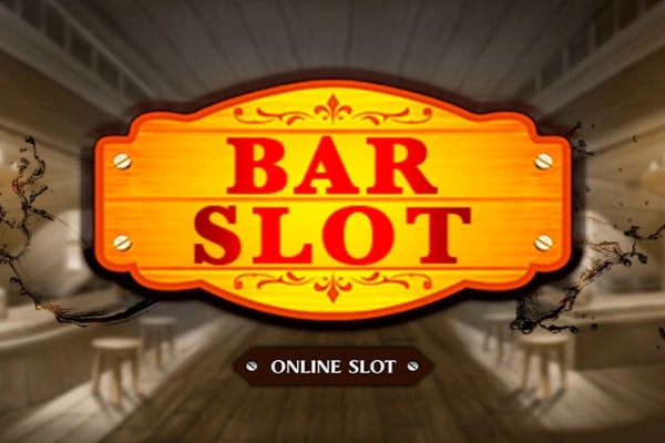 Bar Slot Game Logo