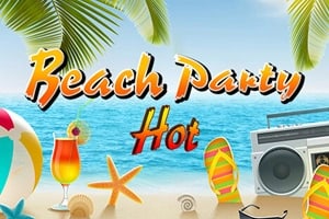 Beach Party Hot Game Logo