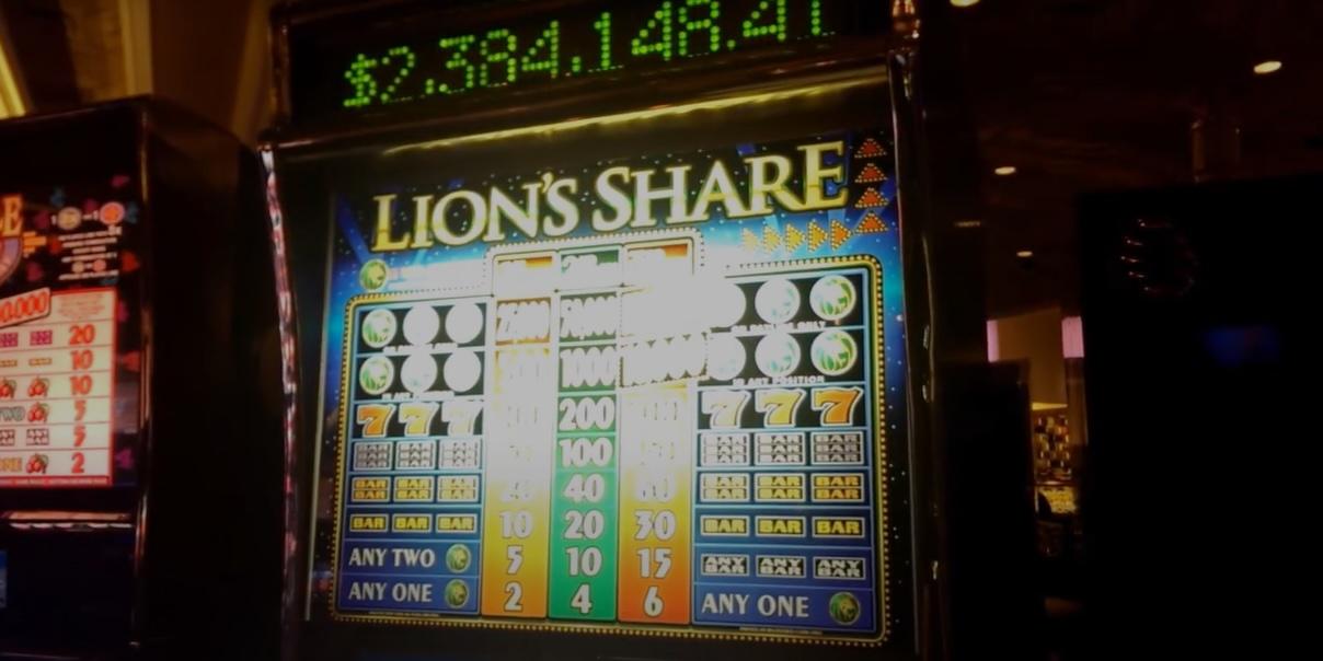 Lion’s Share slot machine MGM Grand