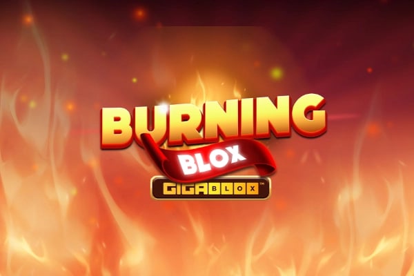 Burning Blox Gigablox Game Logo