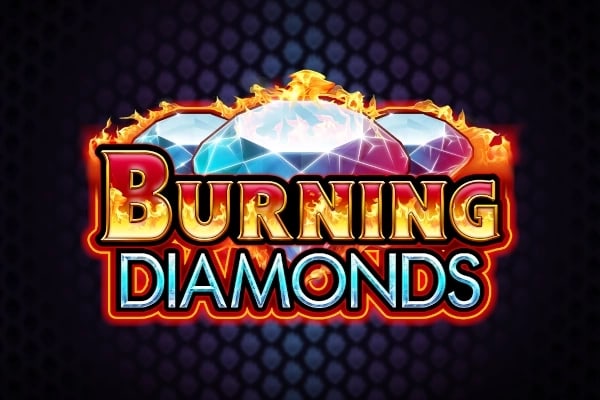 Burning Diamonds Game Logo