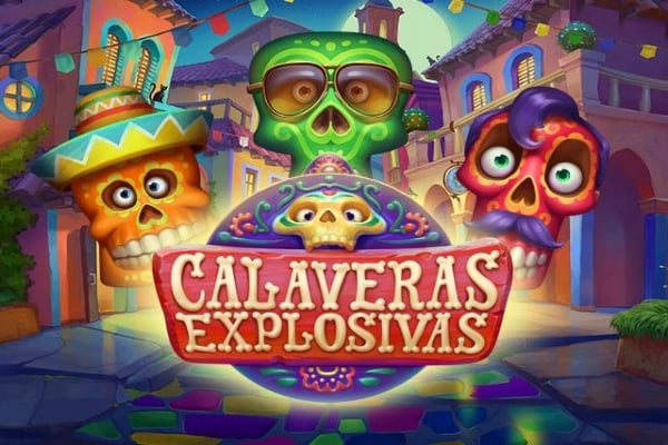 Calaveras Explosivas Game Logo