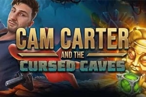 Cam Carter and the Cursed Caves Game Logo
