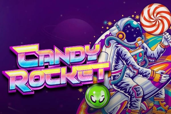 Candy Rocket Game Logo