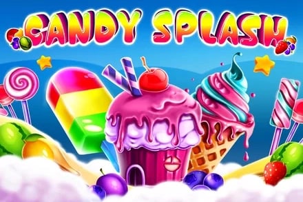 Candy Splash Game Logo