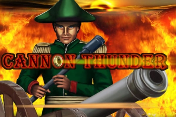 Cannon Thunder Game Logo