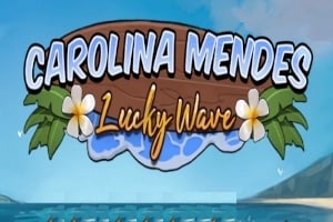 Carolina Mendes Lucky Wave Game Logo