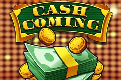 Cash Coming Game Logo