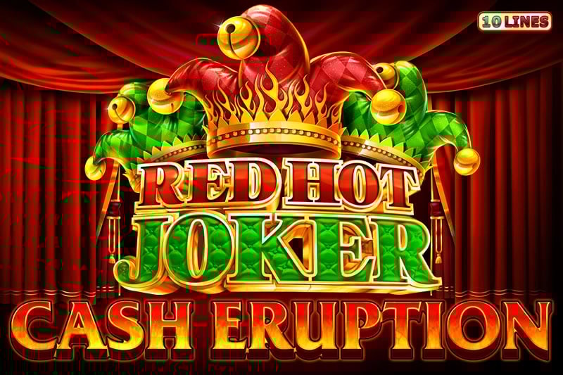 Cash Eruption Red Hot Joker Game Logo