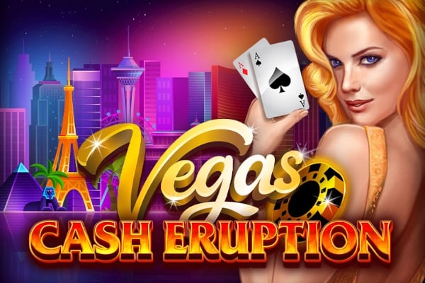 Cash Eruption Vegas Game Logo