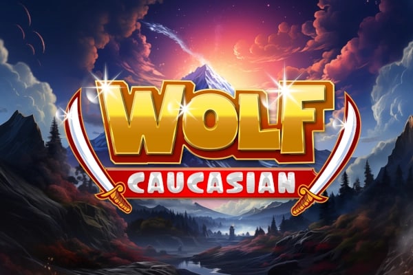 Caucasian Wolf Game Logo