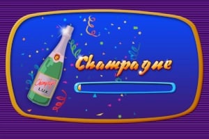 Champagne Party Game Logo