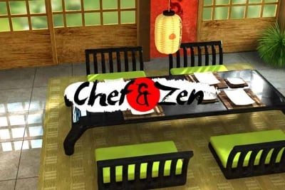 Chef &amp; Zen Game Logo