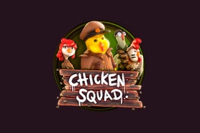 Chicken Squad Game Logo
