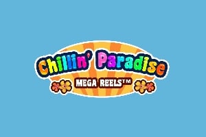 Chillin Paradise Mega Reels Game Logo