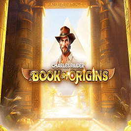 Charles Raider &amp; The Book of Origins Game Logo