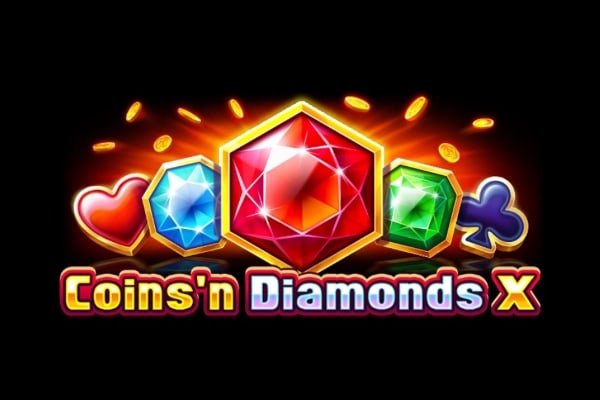 Coins'n Diamonds X Game Logo