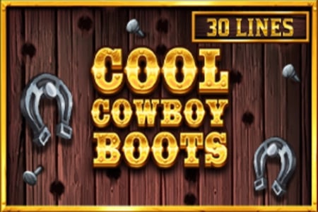 Cool Cowboy Boots Game Logo