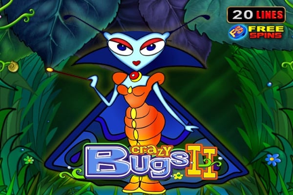 Crazy Bugs II Game Logo