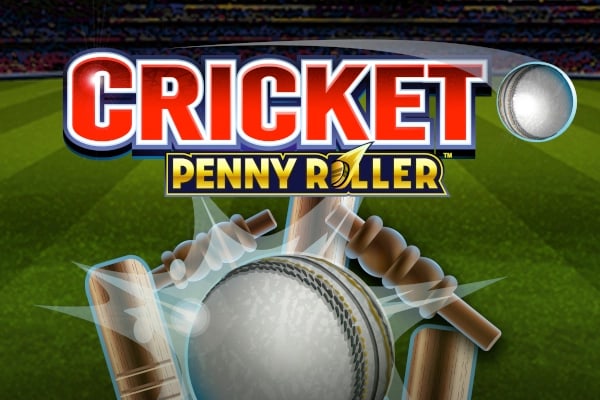 Cricket Penny Roller Game Logo