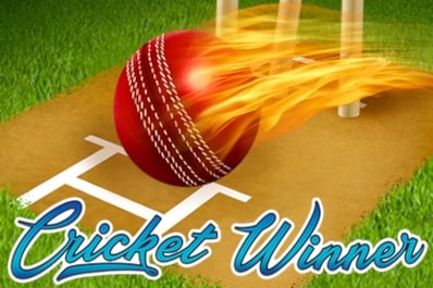 Cricket Winner Game Logo