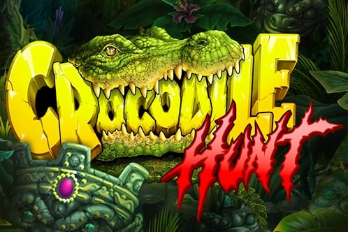 Crocodile Hunt Game Logo