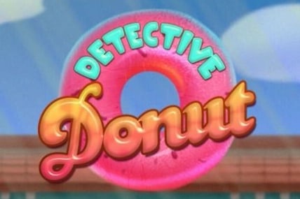 Detective Donut Game Logo