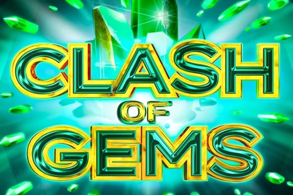 Clash of Gems Game Logo