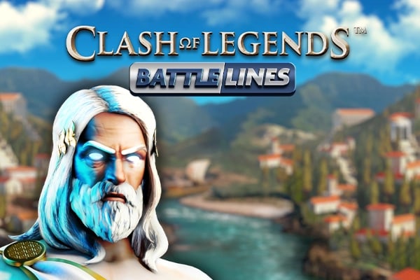 Clash of Legends Battle Lines Bonus Buy Game Logo