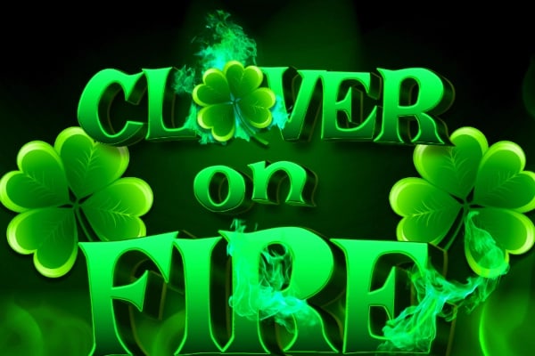Clover on Fire Game Logo