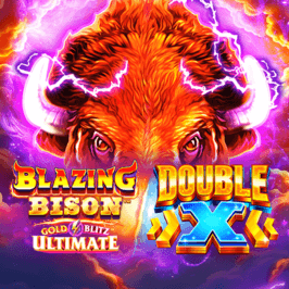 Blazing Bison Gold Blitz Ultimate DOUBLE X Game Logo