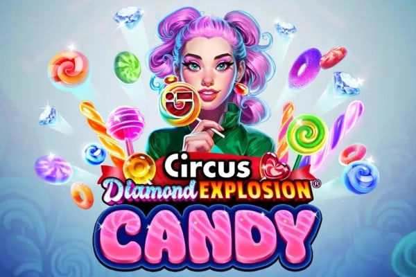 Diamond Explosion Candy Game Logo