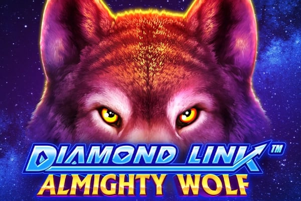 Diamond Link Almighty Wolf Game Logo