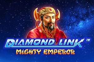 Diamond Link Mighty Emperor Game Logo
