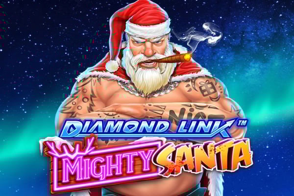 Diamond Link: Mighty Santa Game Logo