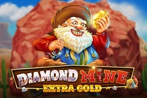 Diamond Mine Extra Gold Game Logo