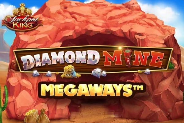 Diamond Mine Megaways Jackpot King Game Logo