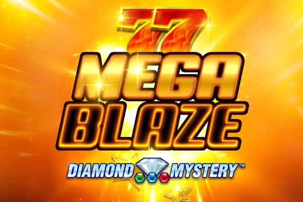 Diamond Mystery Mega Blaze Game Logo