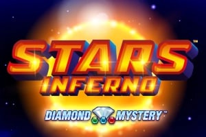 Diamond Mystery Stars Inferno Game Logo