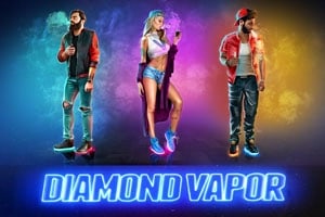 Diamond Vapor Game Logo