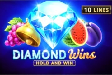 Diamond Wins: Hold and Win Game Logo