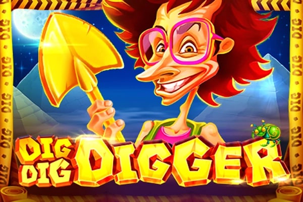 Dig Dig Digger Game Logo