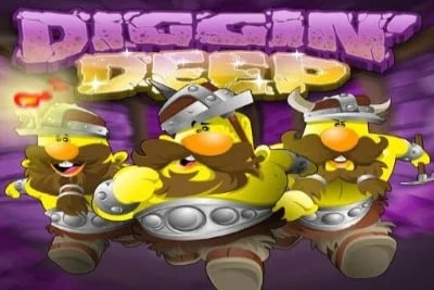 Diggin' Deep Game Logo