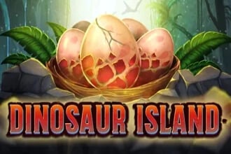 Dinosaur Island Game Logo