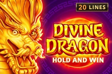 Divine Dragon: Hold and Win Game Logo