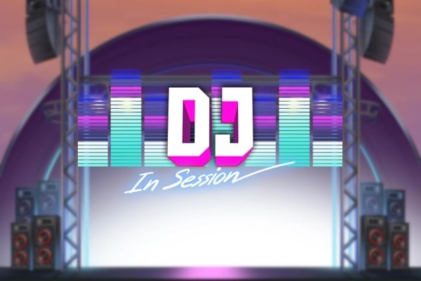 DJ in Session Game Logo