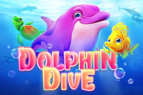 Dolphin Dive Game Logo