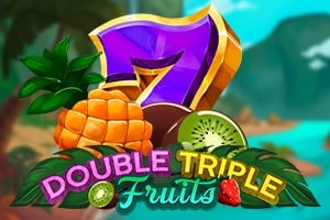Double Triple Fruits Game Logo