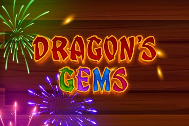 Dragon's Gems Game Logo