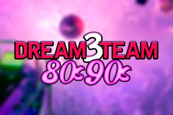 Dream3Team 80s-90s Game Logo